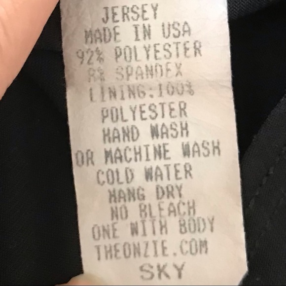 Onzie Sky workout athleisure Tank Black one size - Picture 7 of 7